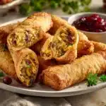 air fryer stuffing egg rolls - featured image