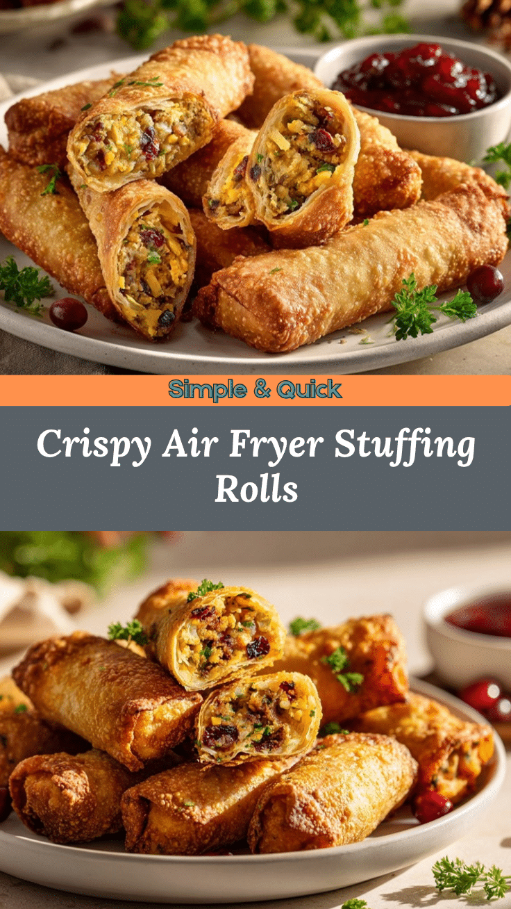 air fryer stuffing egg rolls recipe