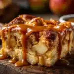 Apple Fritter Bread Pudding - featured image