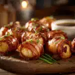 bacon-wrapped water chestnuts - featured image