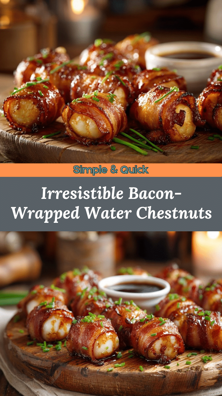 bacon-wrapped water chestnuts recipe