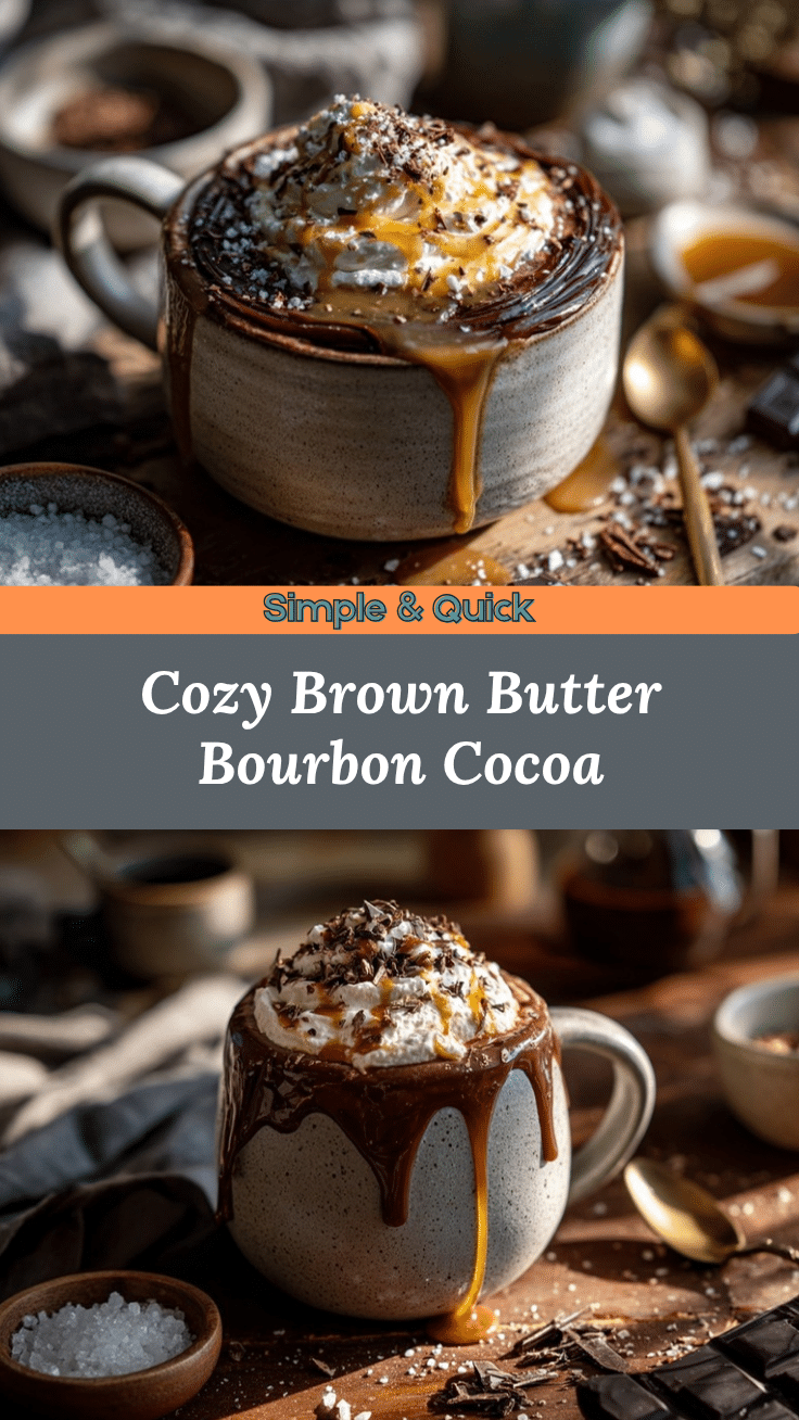 brown butter bourbon hot chocolate recipe