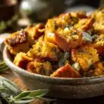 brown butter sage stuffing - featured image