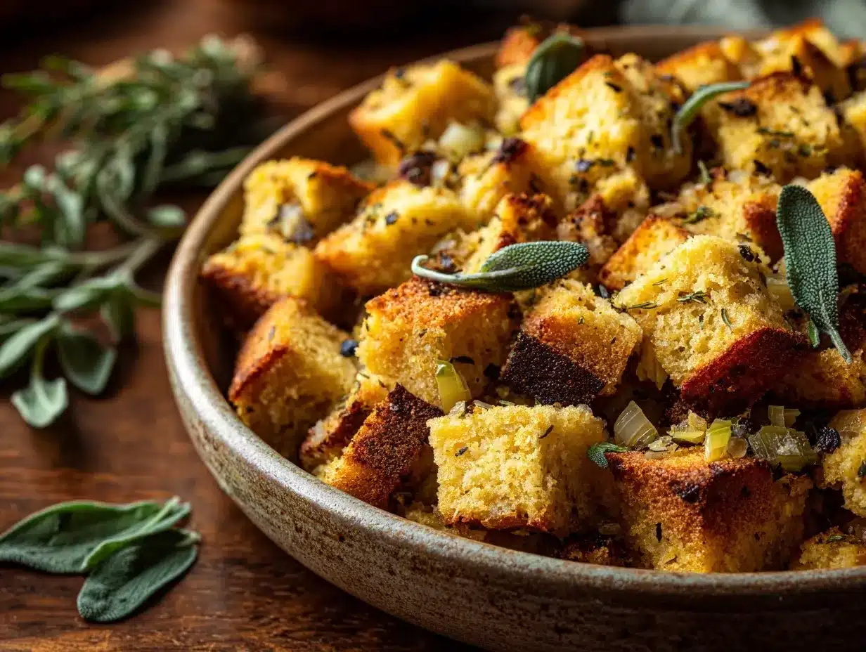 brown butter sage stuffing preparation steps