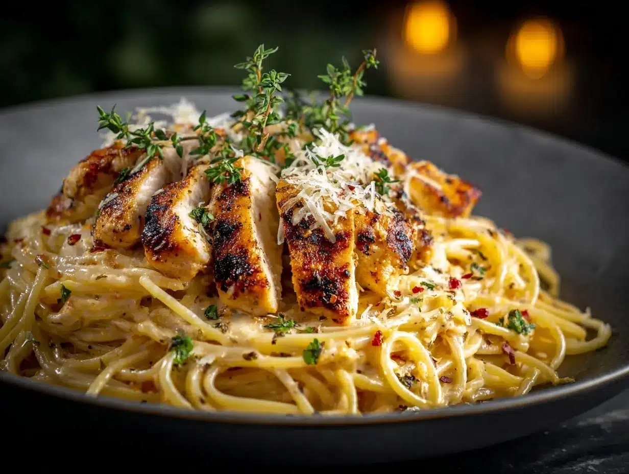 Cajun Chicken Spaghetti preparation steps