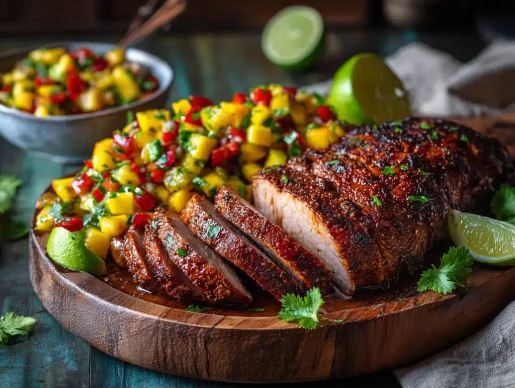 Caribbean Jerk Turkey - featured image