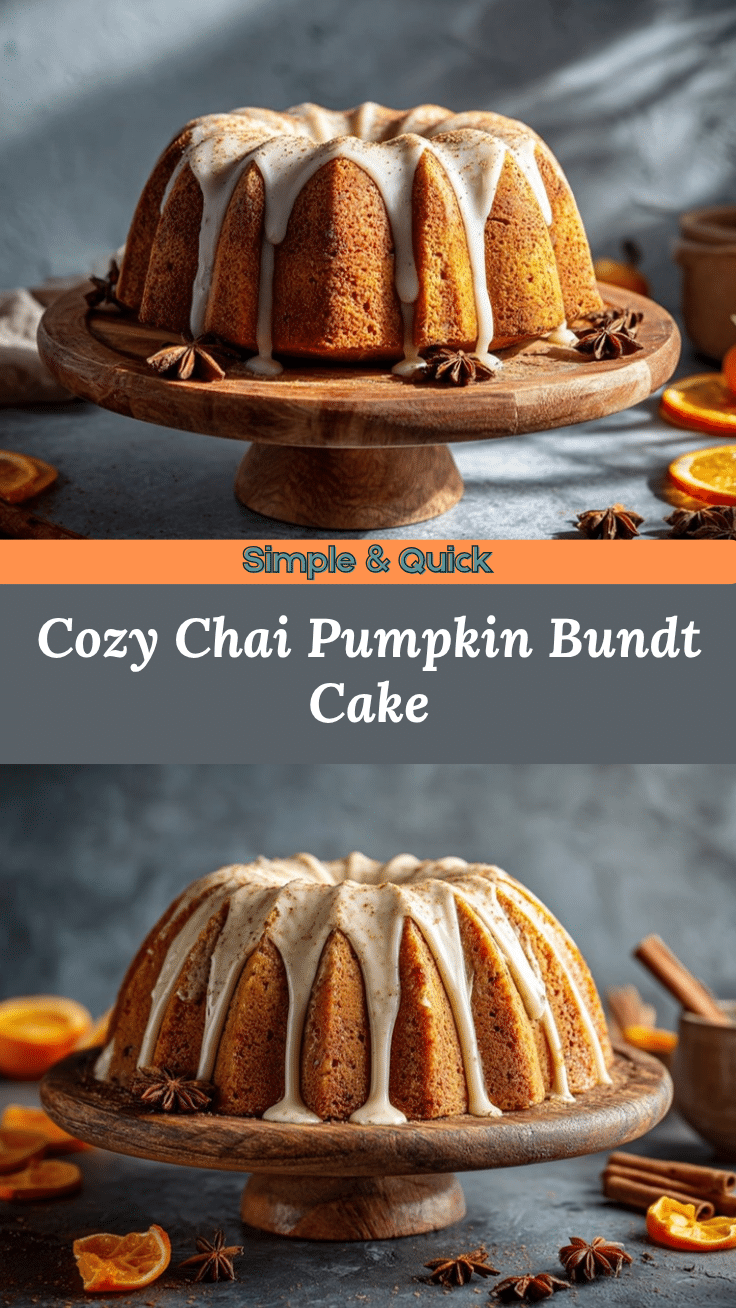 chai-spiced pumpkin bundt cake recipe