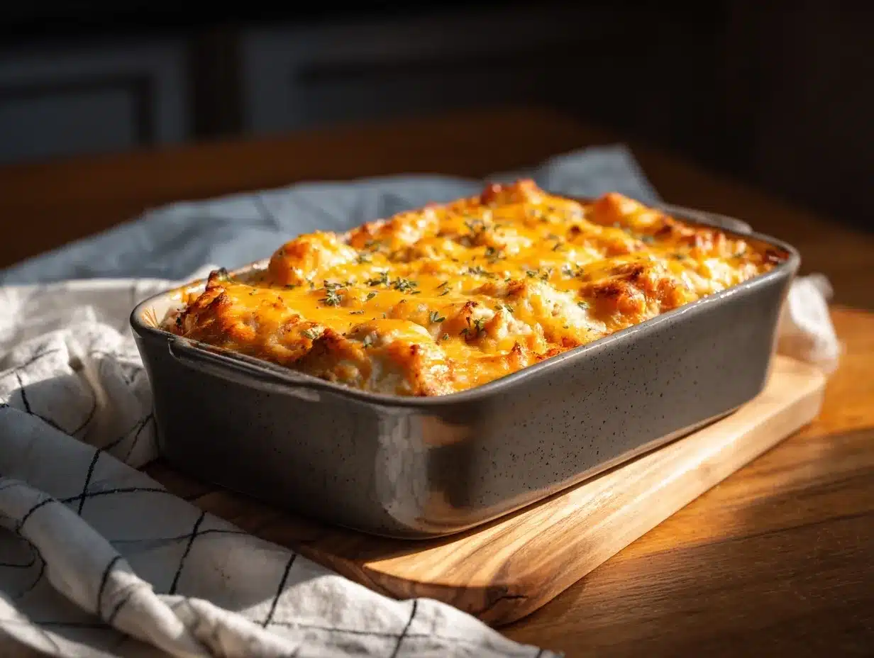 chicken casserole preparation steps