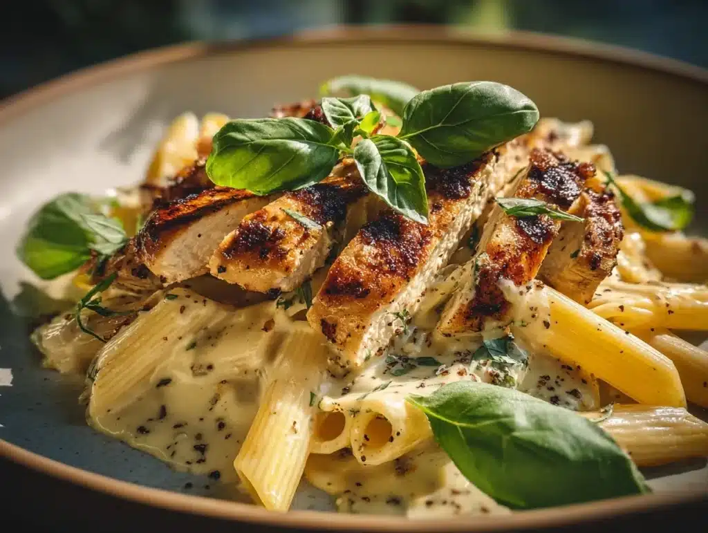 Chicken Mozzarella Pasta - featured image