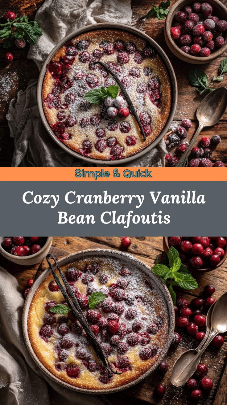 cranberry clafoutis recipe