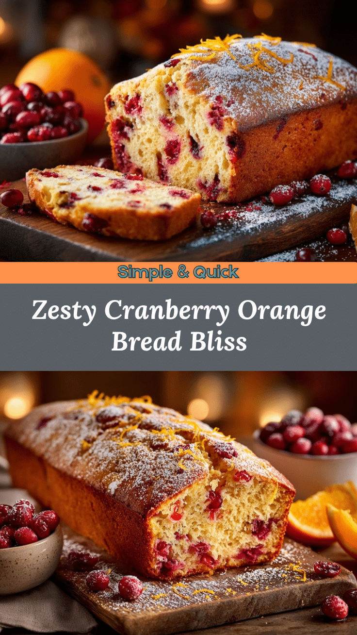 cranberry orange bread recipe