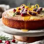 cranberry-orange cake - featured image