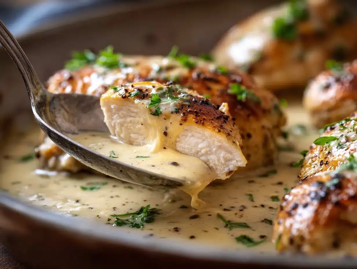 Crock Pot Ranch Chicken preparation steps