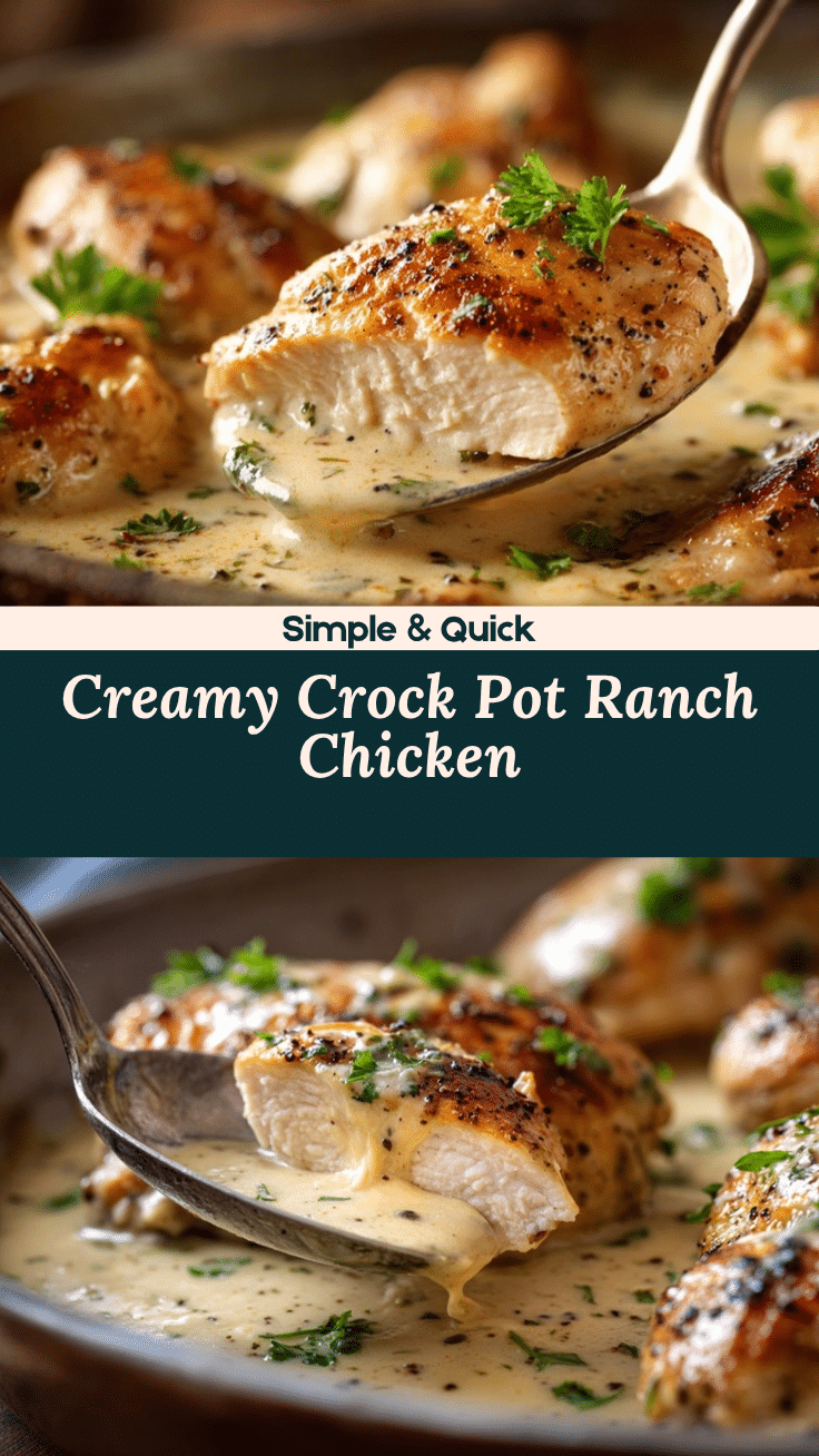Crock Pot Ranch Chicken recipe