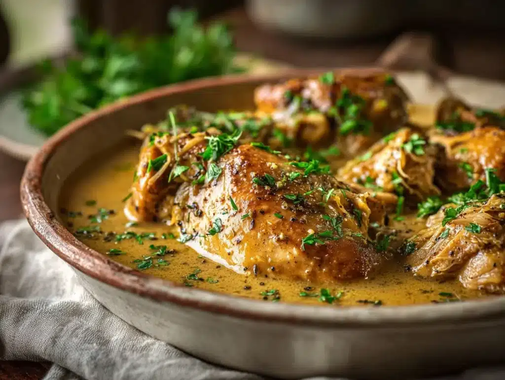 Crockpot Chicken and Gravy - featured image