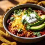 Crockpot Ground Beef Chili - featured image