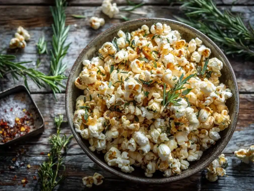 duck fat popcorn - featured image