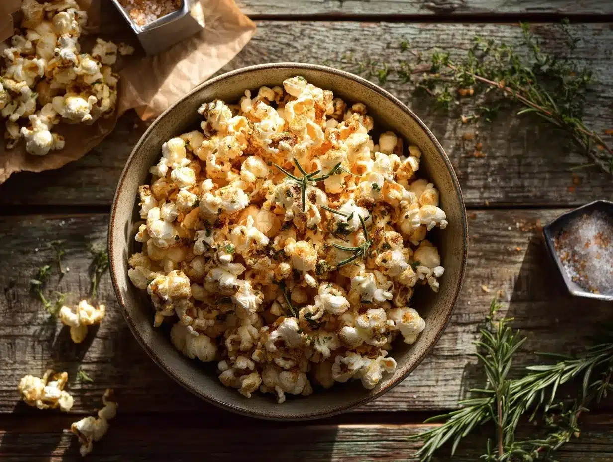 duck fat popcorn preparation steps