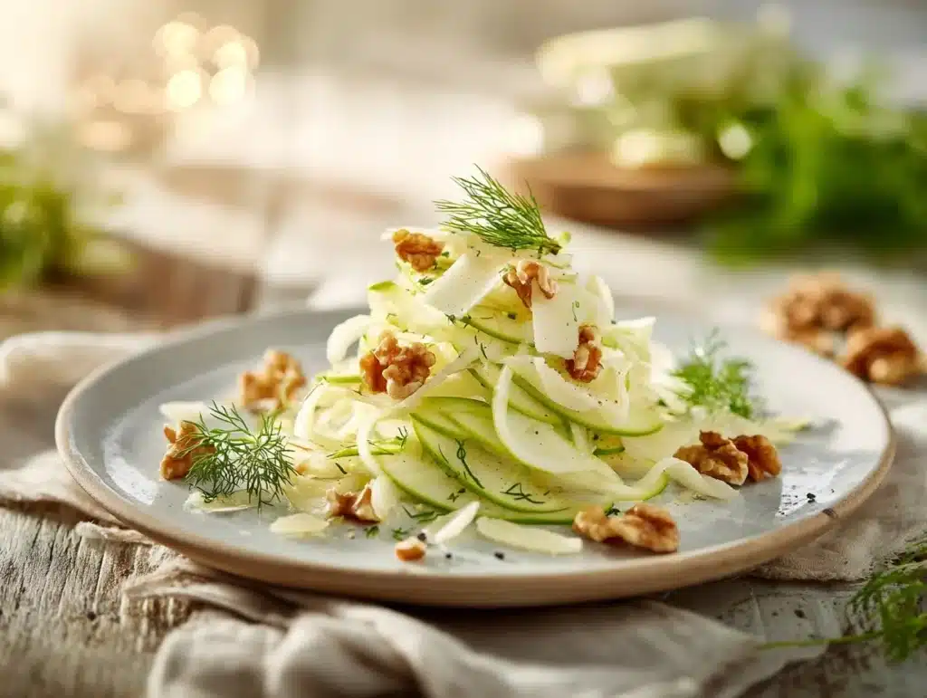 fennel and apple salad - featured image