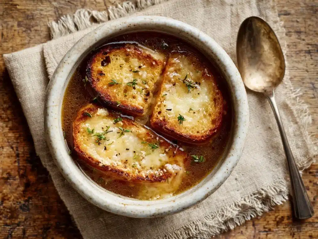 French onion soup - featured image