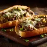 Ground Beef Philly Cheesesteaks - featured image
