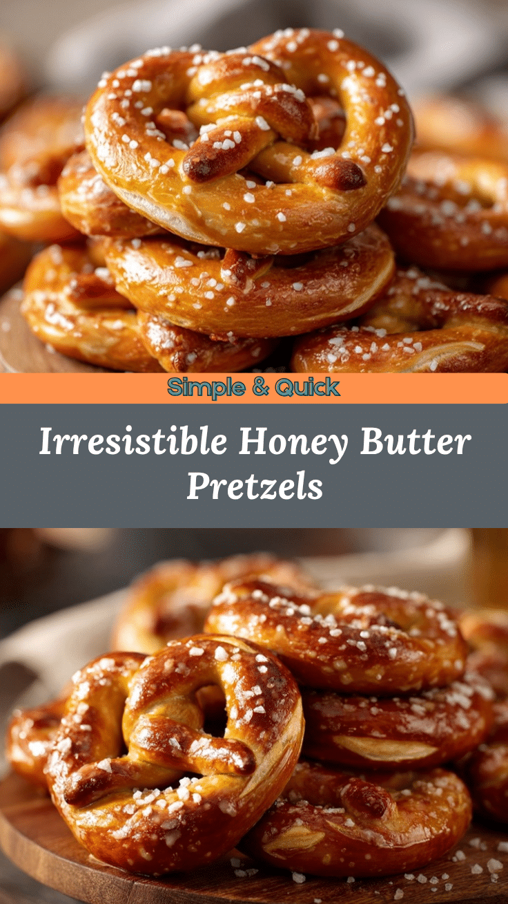 honey butter pretzels recipe