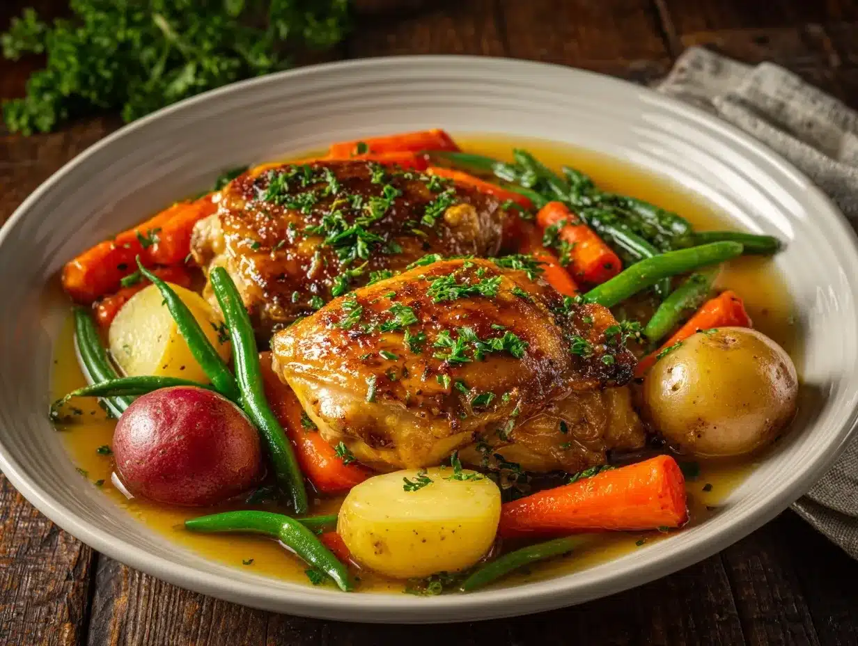 Honey Garlic Chicken preparation steps