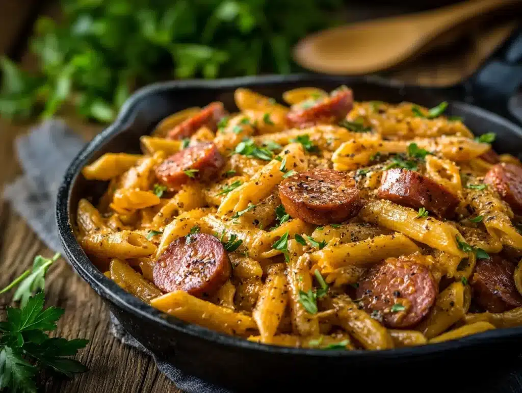 kielbasa pasta - featured image