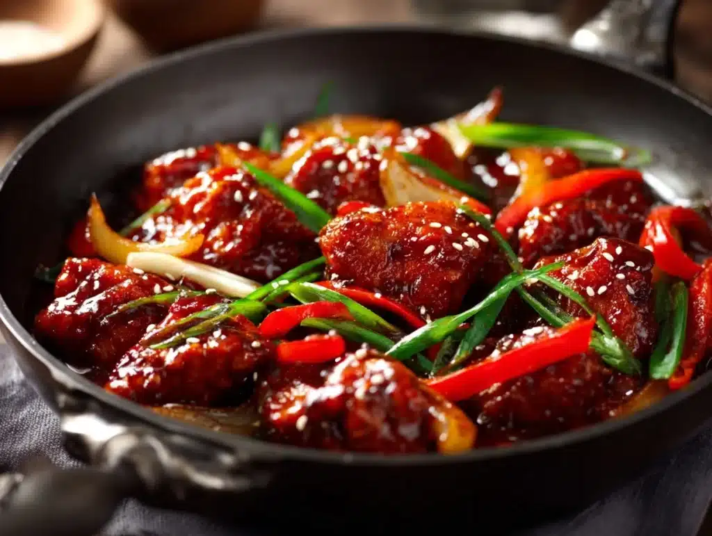 Korean Spicy Chicken Stir Fry - featured image
