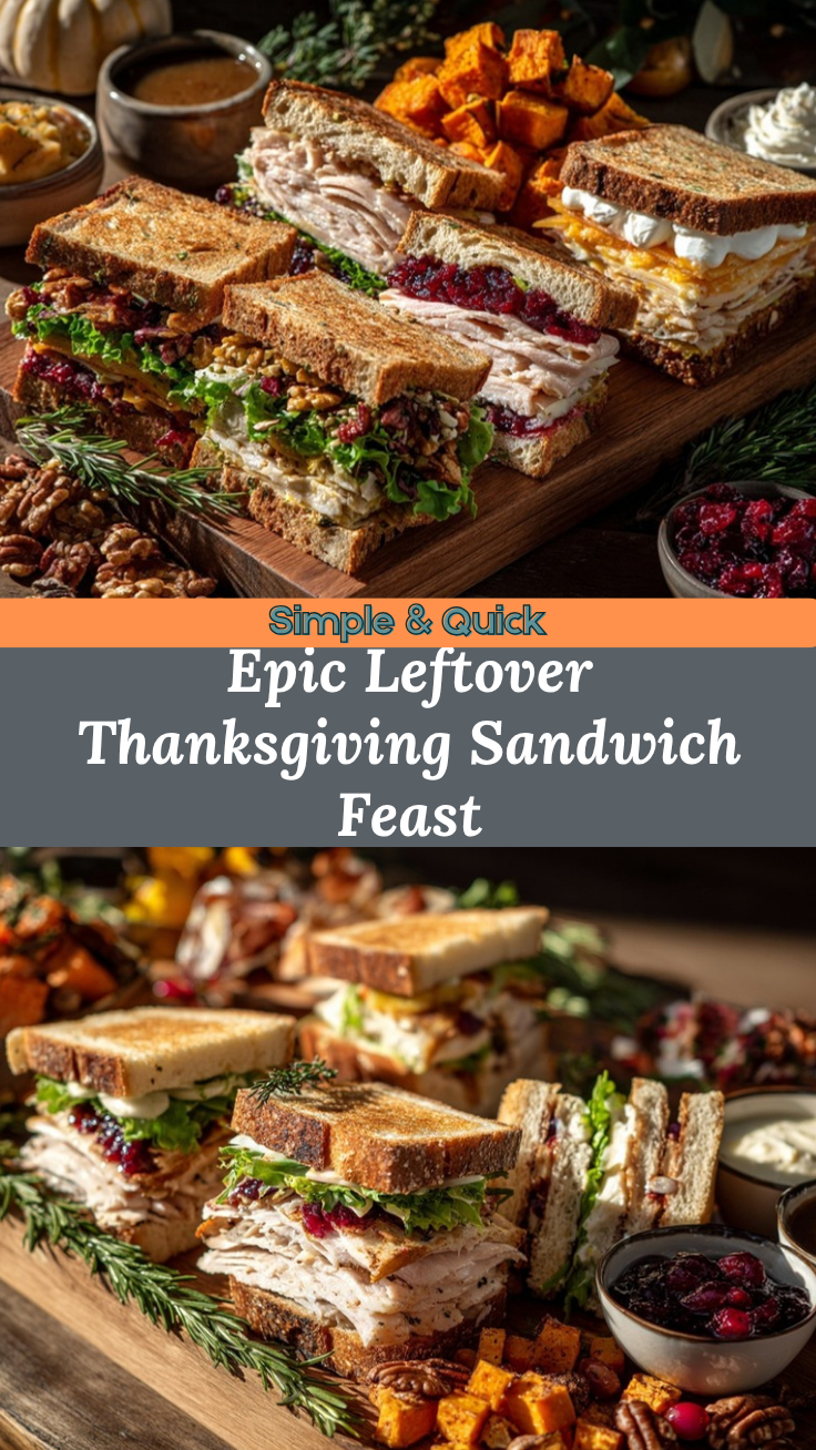 Leftover Thanksgiving Sandwich Board recipe