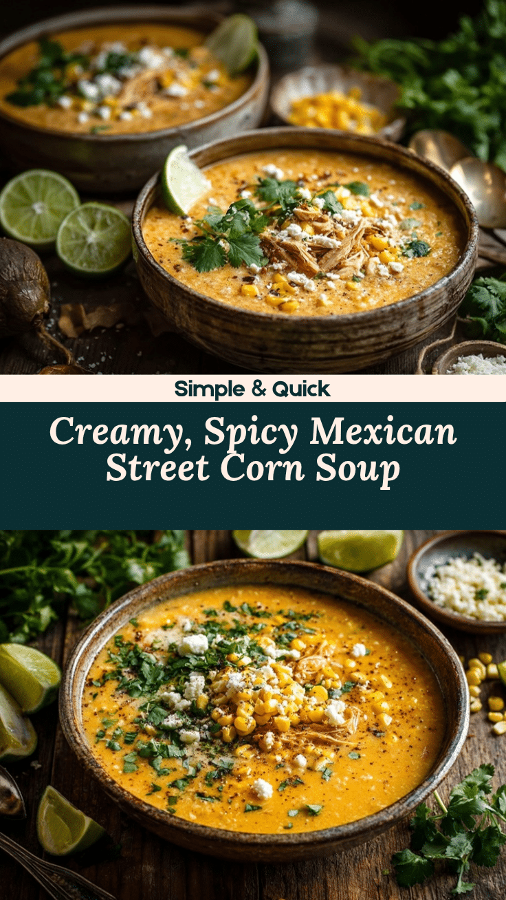 Mexican Street Corn Soup recipe