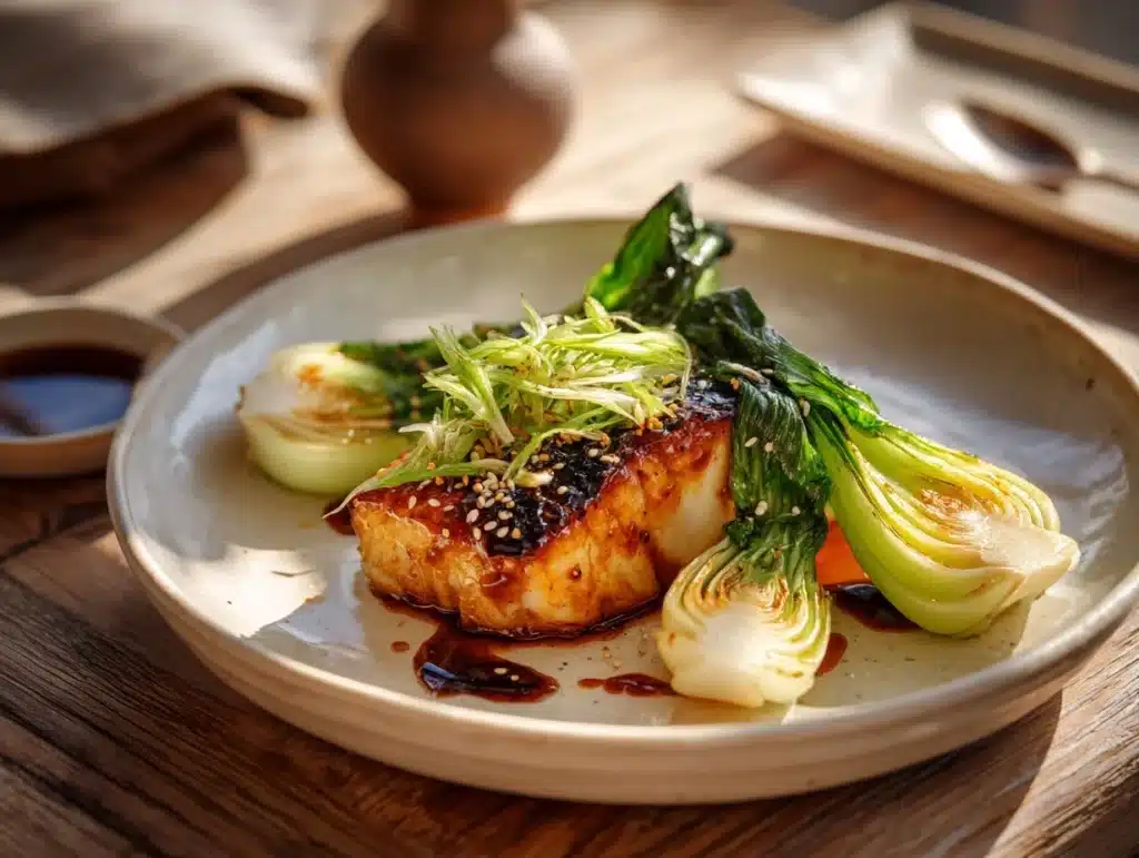 miso-glazed cod - featured image