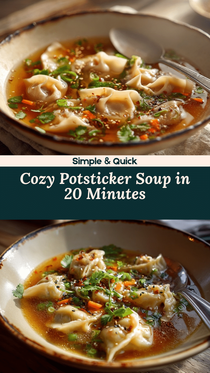 potsticker soup recipe