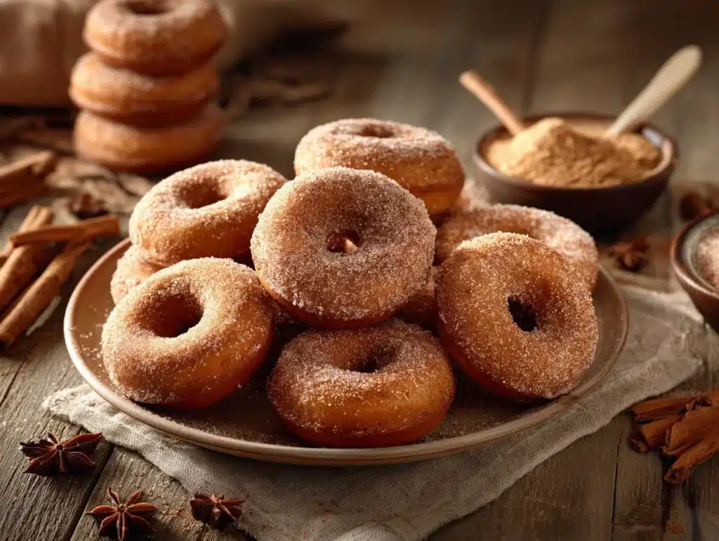 pumpkin donuts - featured image