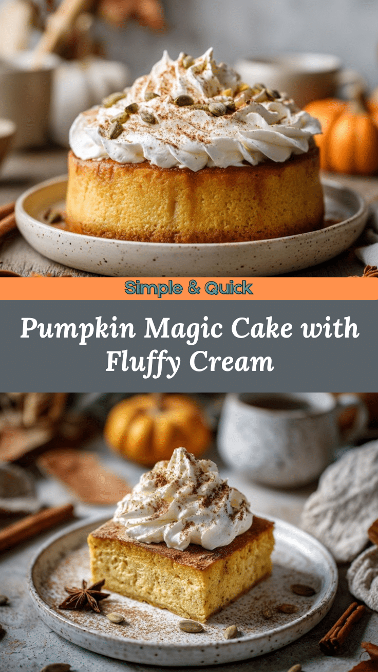 Pumpkin Magic Cake recipe
