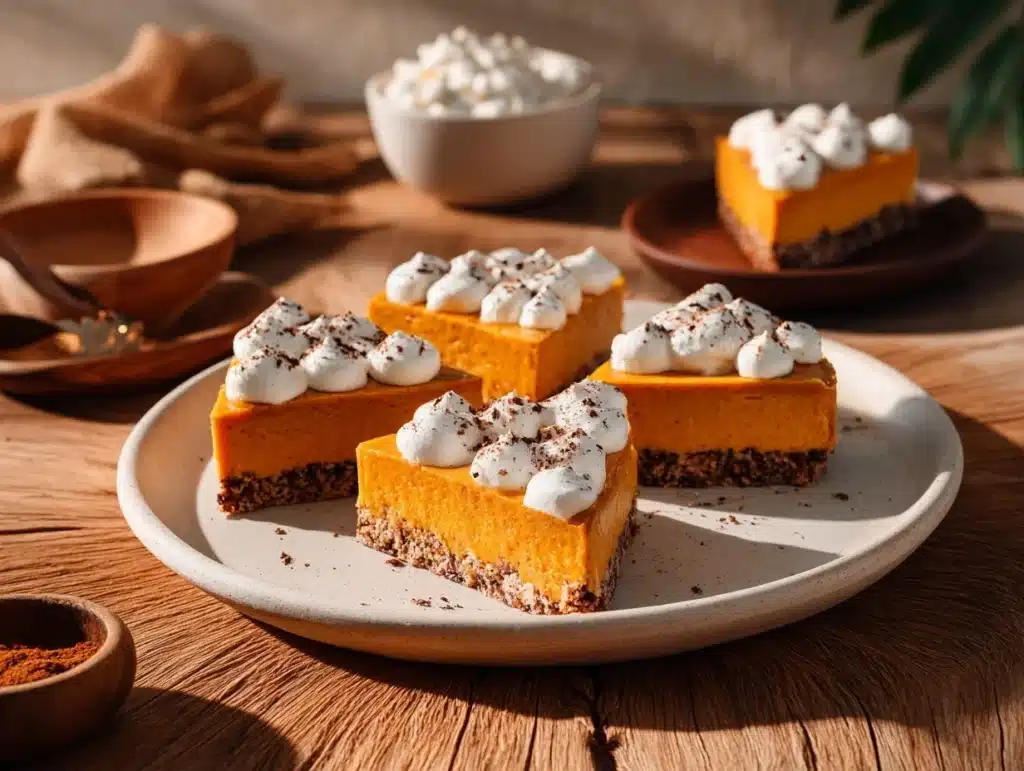 Pumpkin Pie Marshmallow Treats - featured image