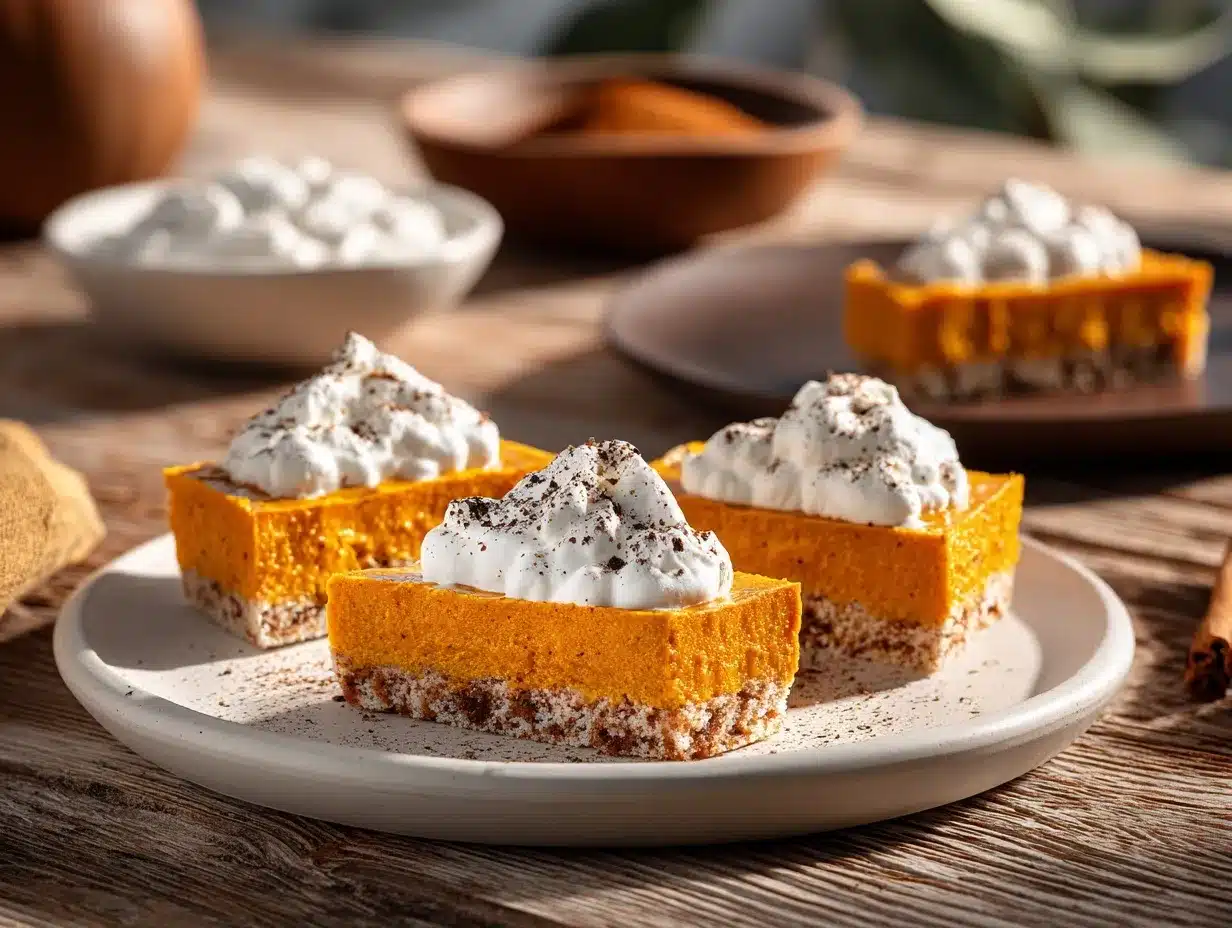 Pumpkin Pie Marshmallow Treats preparation steps