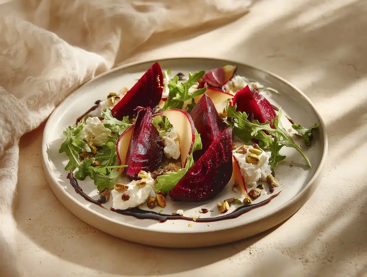 roasted beet salad preparation steps