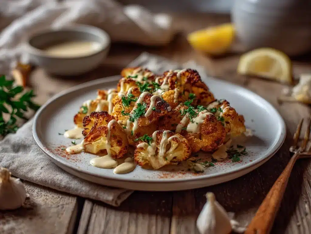 roasted cauliflower - featured image