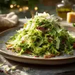 shaved Brussels sprout salad - featured image