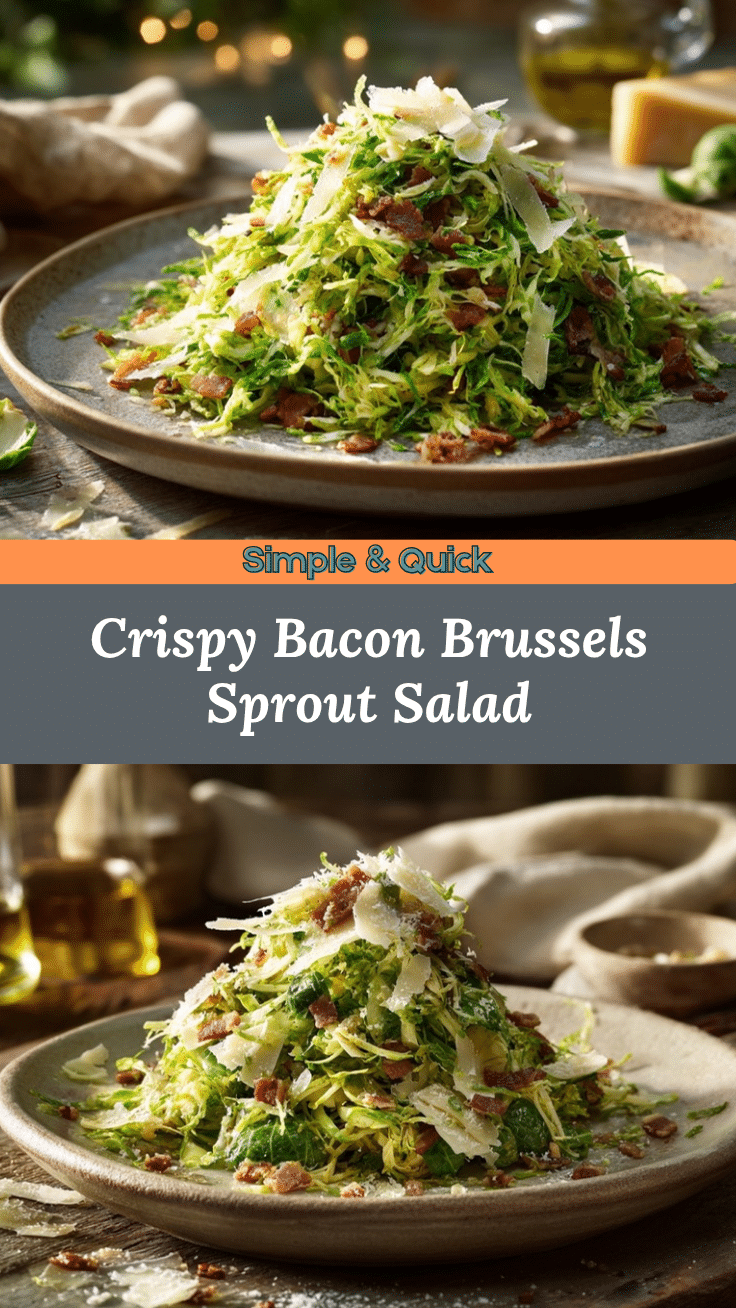 shaved Brussels sprout salad recipe