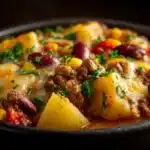 Slow Cooker Cowboy Casserole - featured image