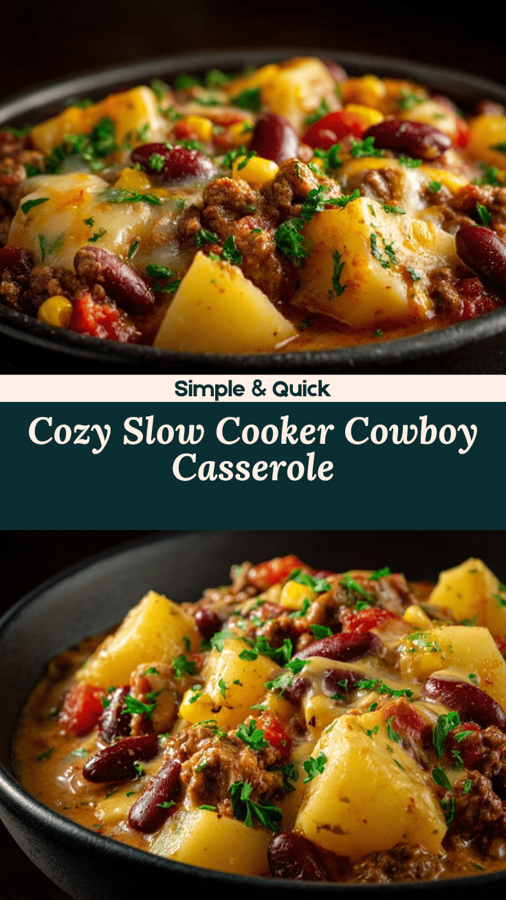 Slow Cooker Cowboy Casserole recipe