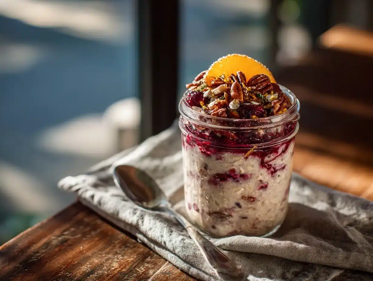 spiced cranberry orange preparation steps