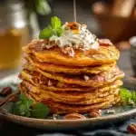 sweet potato pancakes - featured image