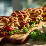 turkey and waffle sliders - featured image