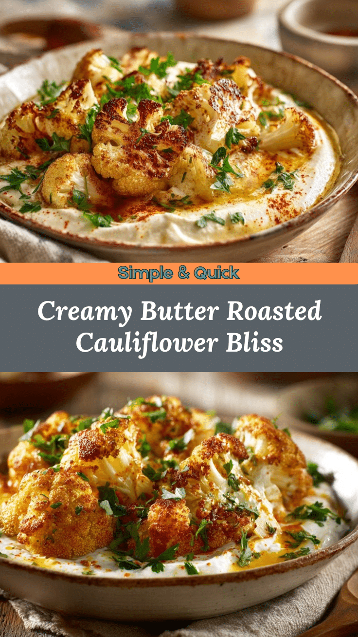 Turkish yogurt roasted cauliflower recipe