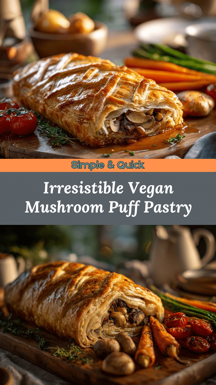 vegan mushroom wellington recipe
