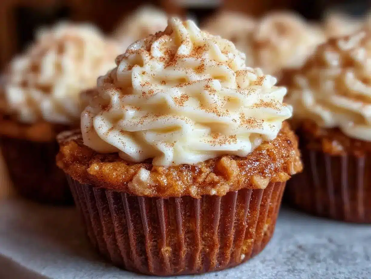 apple cinnamon cupcakes preparation steps