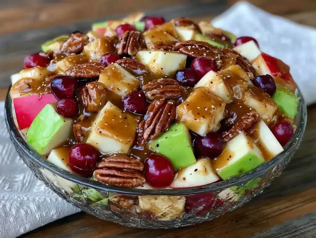 apple fruit salad - featured image